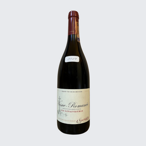 Jacques Cacheux Vosne romanée red wine bottle