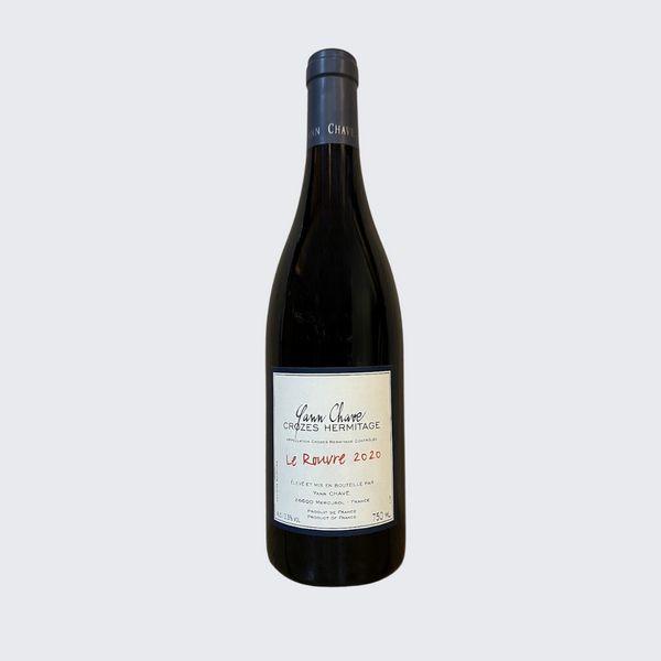 Yann Chave Le Rouvre 2020 Crozes Hermitage bottle